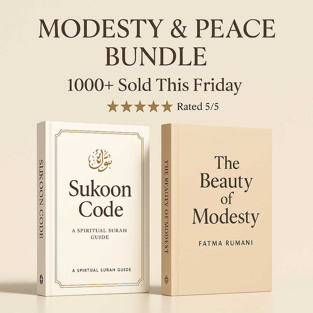 ✨ Modesty & Peace Premium Bundle – The Beauty of Modesty + Sukoon Code (Digital Combo)