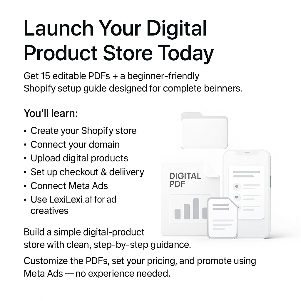 🌟 How to Build and Scale a Digital Product Store ?(The Complete Guide)